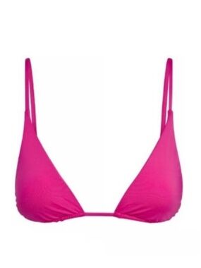 Monday Swimwear Dragon Fruit Triangle Bikini Top